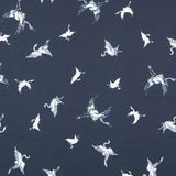 Satin Cigogne Fond Bleu - Ribes y Casals