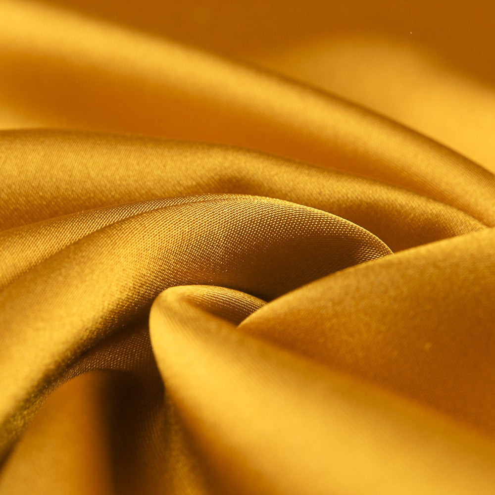 Polyester Satin Moutarde - Ribes y Casals