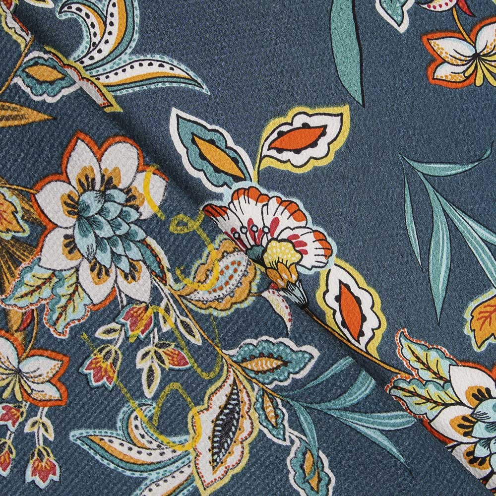 Satin Dehli Aigue-Marine - Ribes y Casals