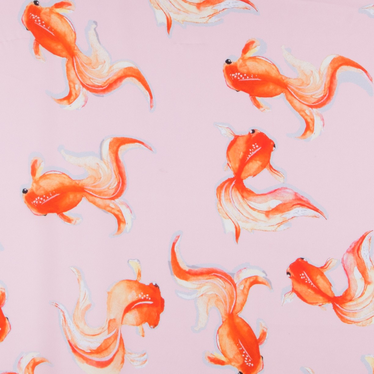 Satin Polyester Poisson Blanc - Ribes y Casals