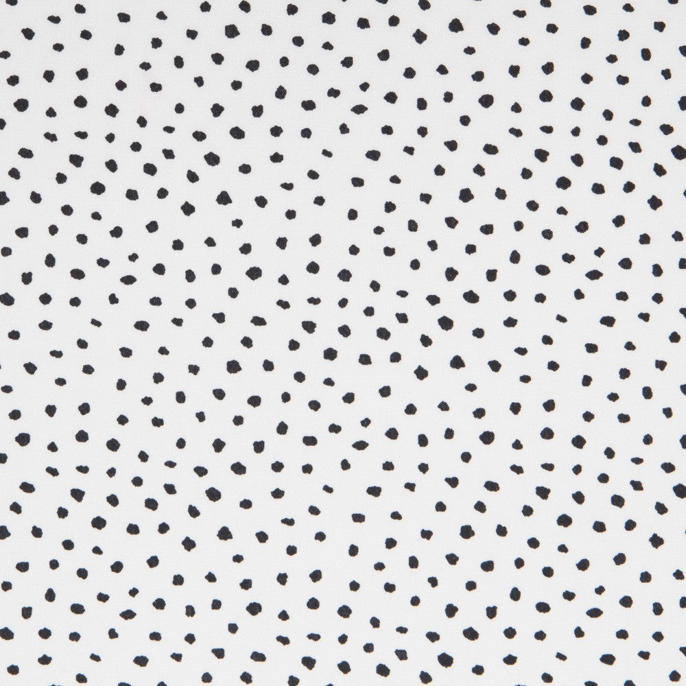 Viscose A Pois Noirs - Ribes y Casals