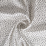Viscose A Pois Noirs - Ribes y Casals