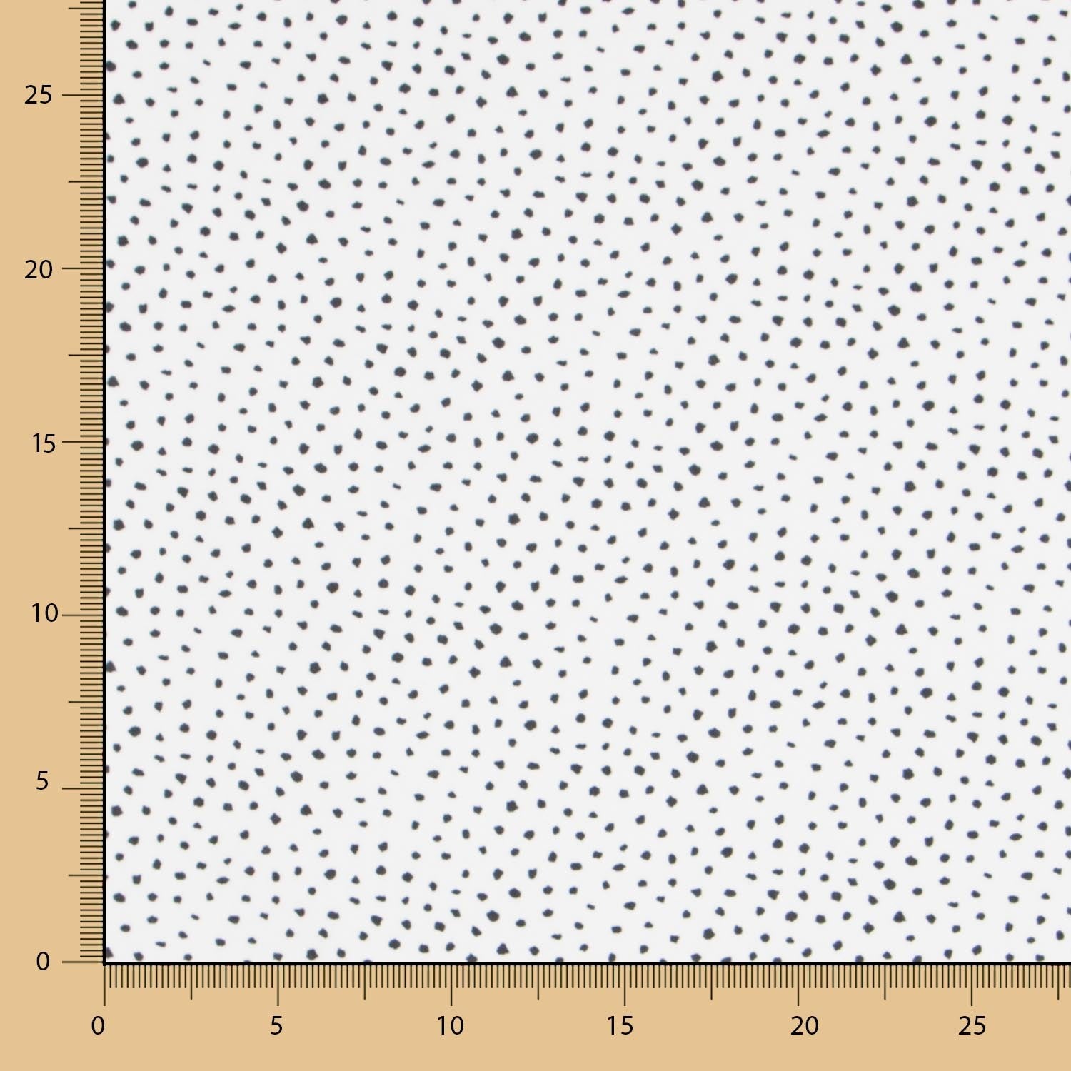 Viscose A Pois Noirs - Ribes y Casals