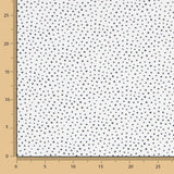 Viscose A Pois Noirs - Ribes y Casals