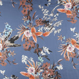 Satin Imprimé Tropic Marine - Ribes y Casals