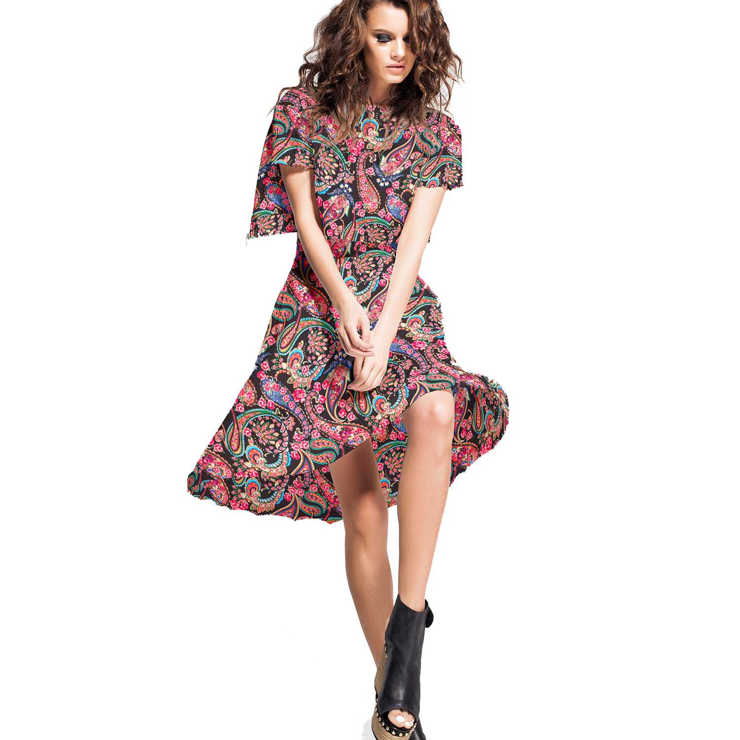 Satin Fleur Malaisie Noire - Ribes y Casals