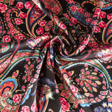 Satin Fleur Malaisie Noire - Ribes y Casals