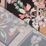 Floral Satin Winter Brown - Ribes y Casals