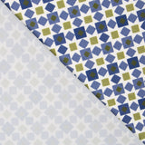 Satin Bleu Kenia Ethnique - Ribes y Casals