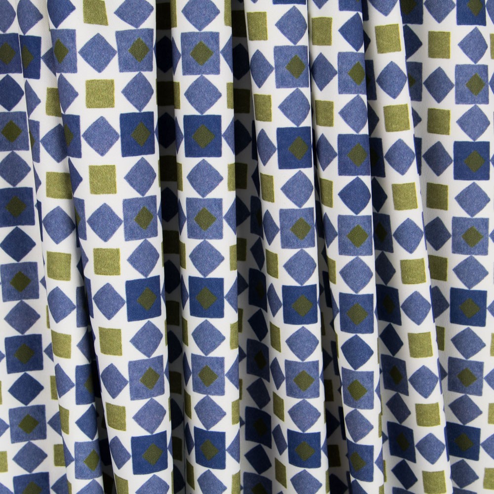 Satin Bleu Kenia Ethnique - Ribes y Casals