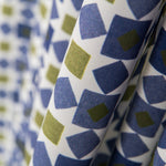 Satin Bleu Kenia Ethnique - Ribes y Casals