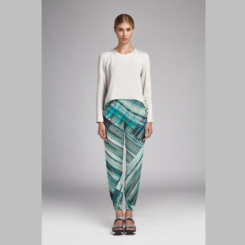 Satin Kimono Flash Vert - Ribes y Casals