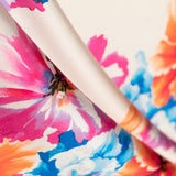 Satin Kimono Fleur Fuchsia - Ribes y Casals