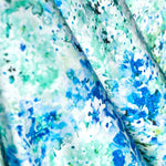 Satin Kimono Liberty Bleu - Ribes y Casals