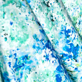 Satin Kimono Liberty Bleu - Ribes y Casals