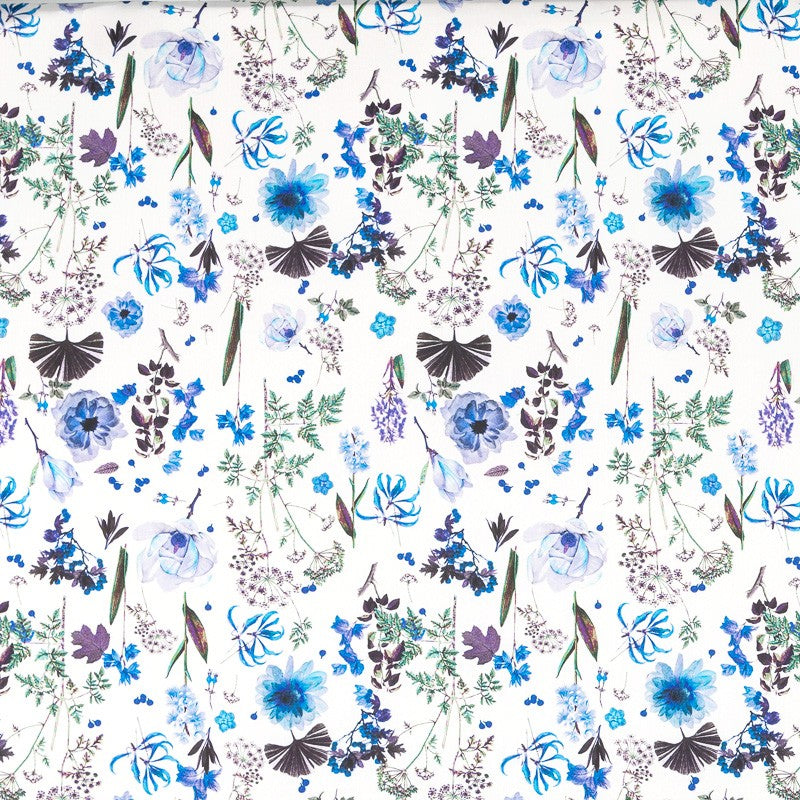 Satin Kimono Summer Bleu - Ribes y Casals