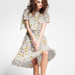 Satin Liberty London Forest Écru - Ribes y Casals