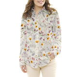 Satin Liberty London Forest Écru - Ribes y Casals