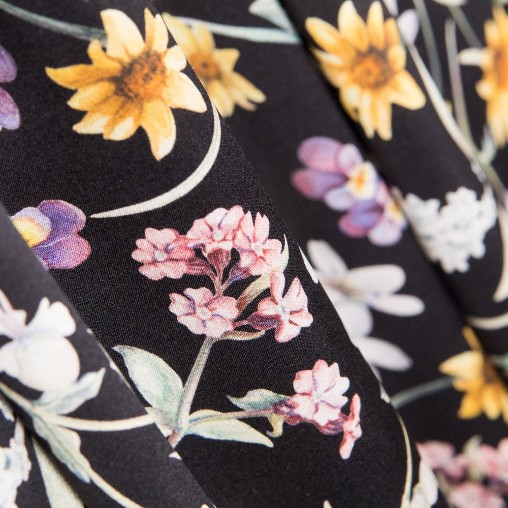 Satin Liberty London Forest Black - Ribes y Casals