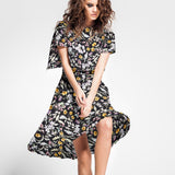 Satin Liberty London Forest Black - Ribes y Casals