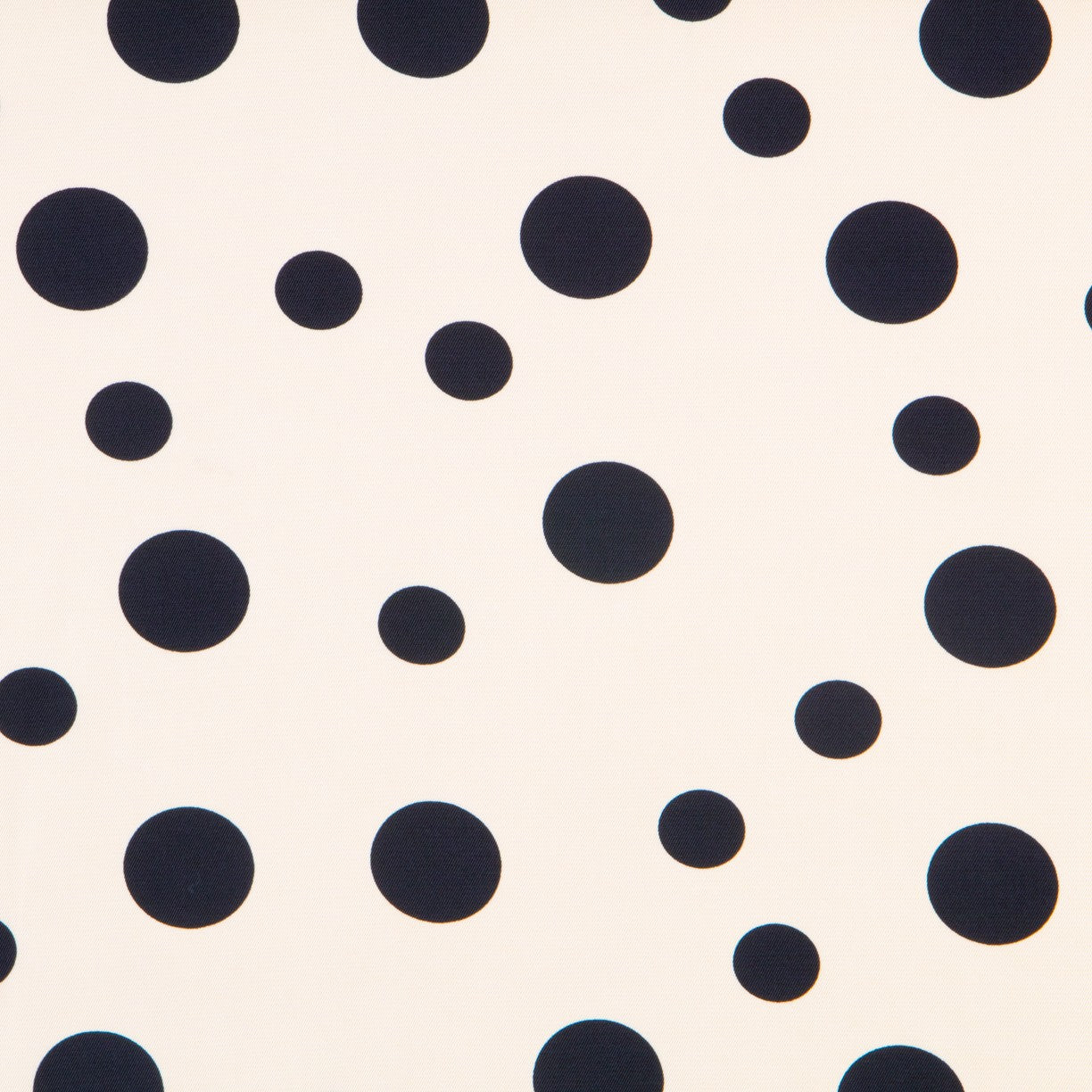 Satin Pois Crème - Ribes y Casals