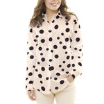 Satin Pois Crème - Ribes y Casals