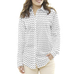 Satin Pois Fond Blanc - Ribes y Casals