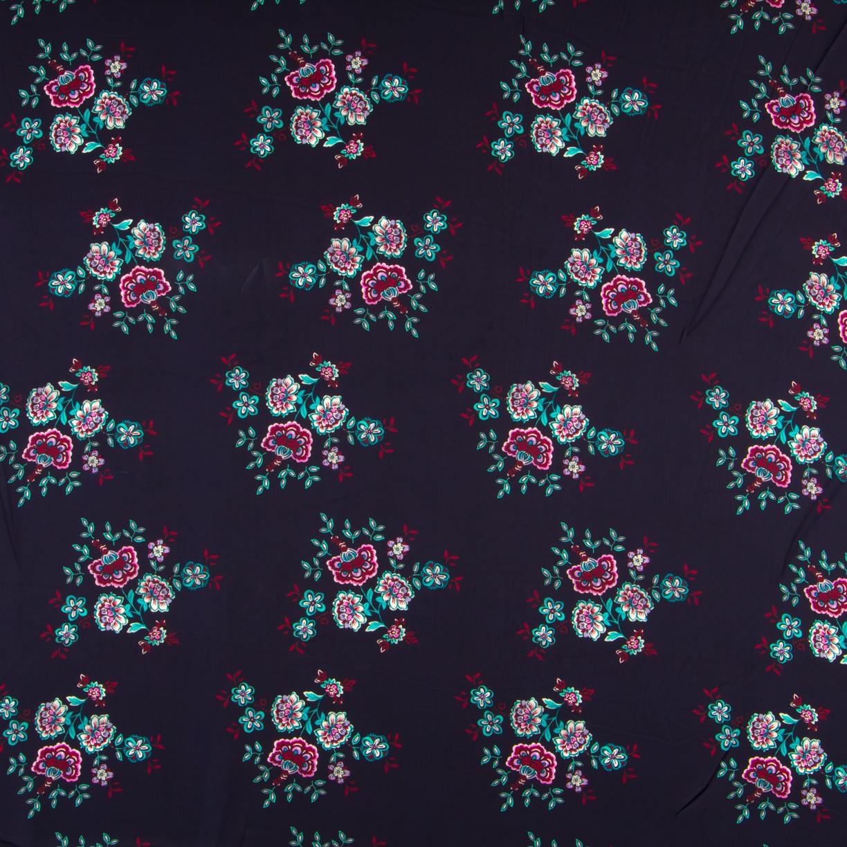 Satin Manila Bleu Marine - Ribes y Casals