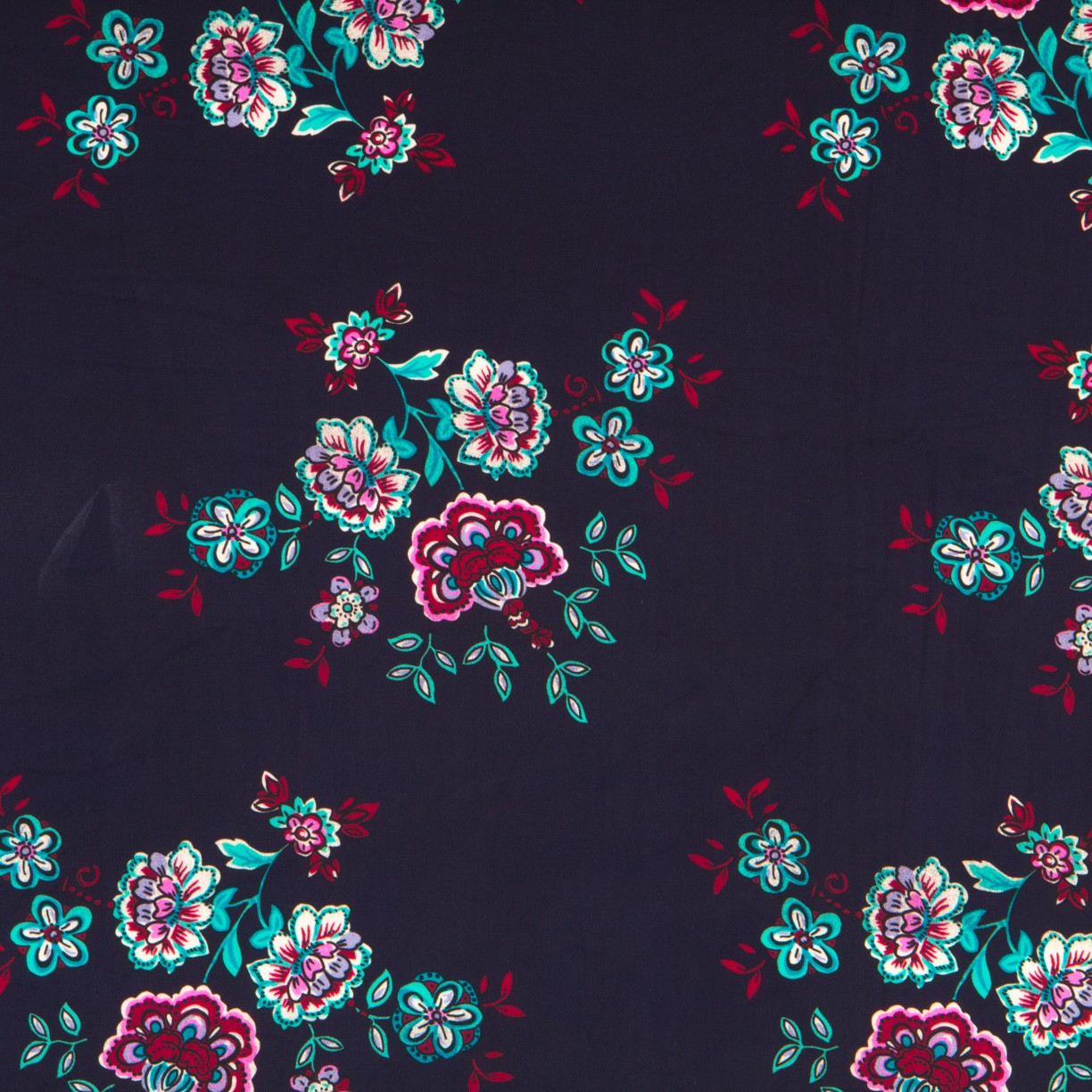 Satin Manila Bleu Marine - Ribes y Casals