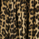Satin Matt Leopard Camel - Ribes y Casals