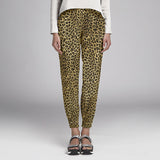 Satin Matt Leopard Camel - Ribes y Casals