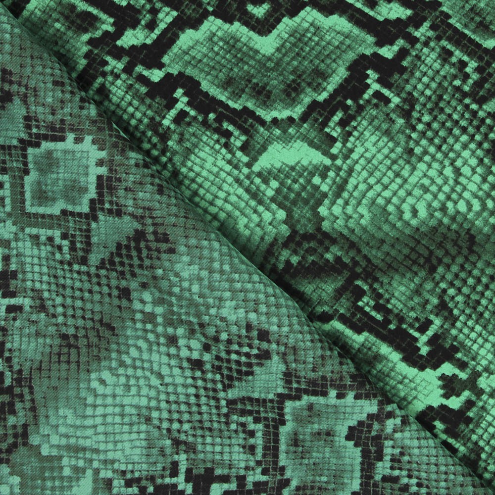 Satin Mat Serpent Vert - Ribes y Casals