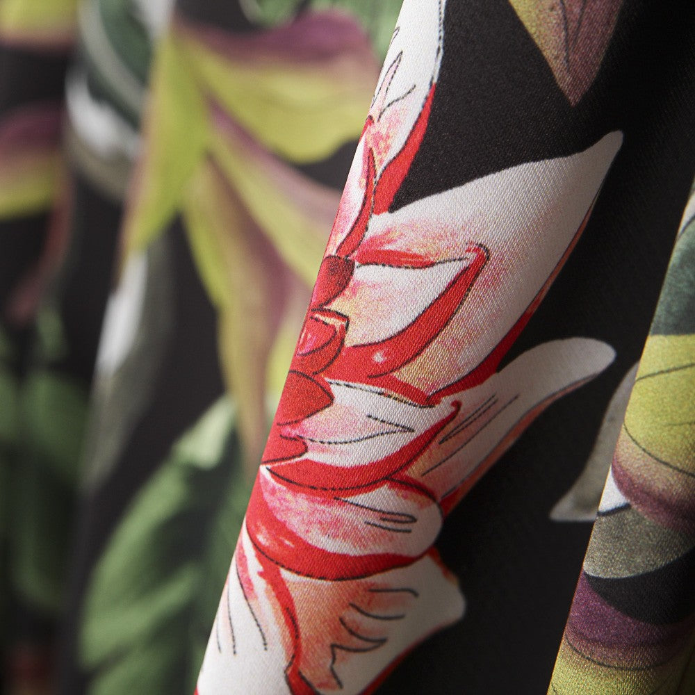 Satin Mode Noir Nénuphar - Ribes y Casals