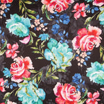 Satin Mode Branches Noir - Ribes y Casals