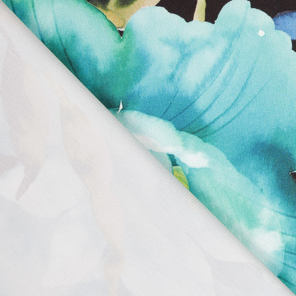 Satin Mode Branches Noir - Ribes y Casals