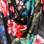 Satin Mode Branches Noir - Ribes y Casals