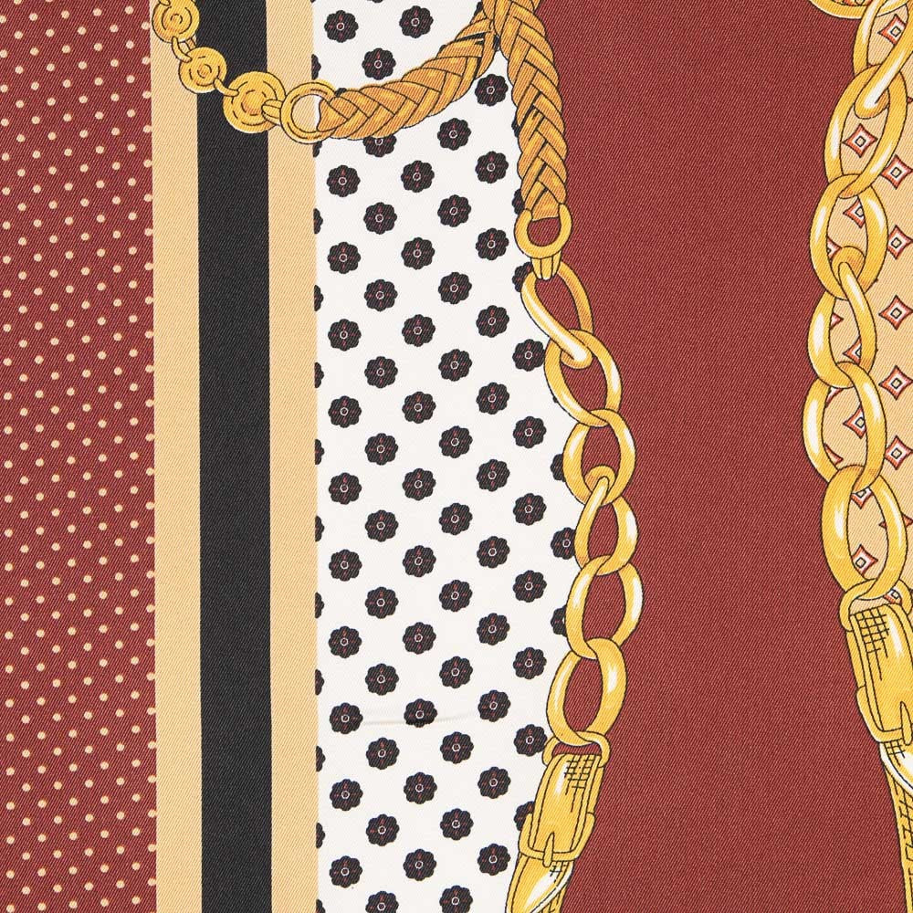 Satin Polyester Hermès Bayadère - Ribes y Casals