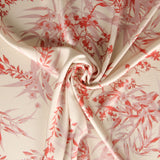 Polyester Satiné Kimono Écru - Ribes y Casals