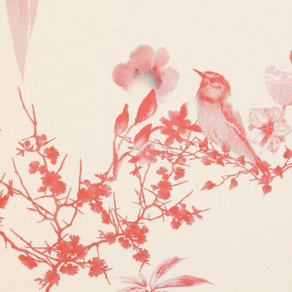 Polyester Satiné Kimono Écru - Ribes y Casals