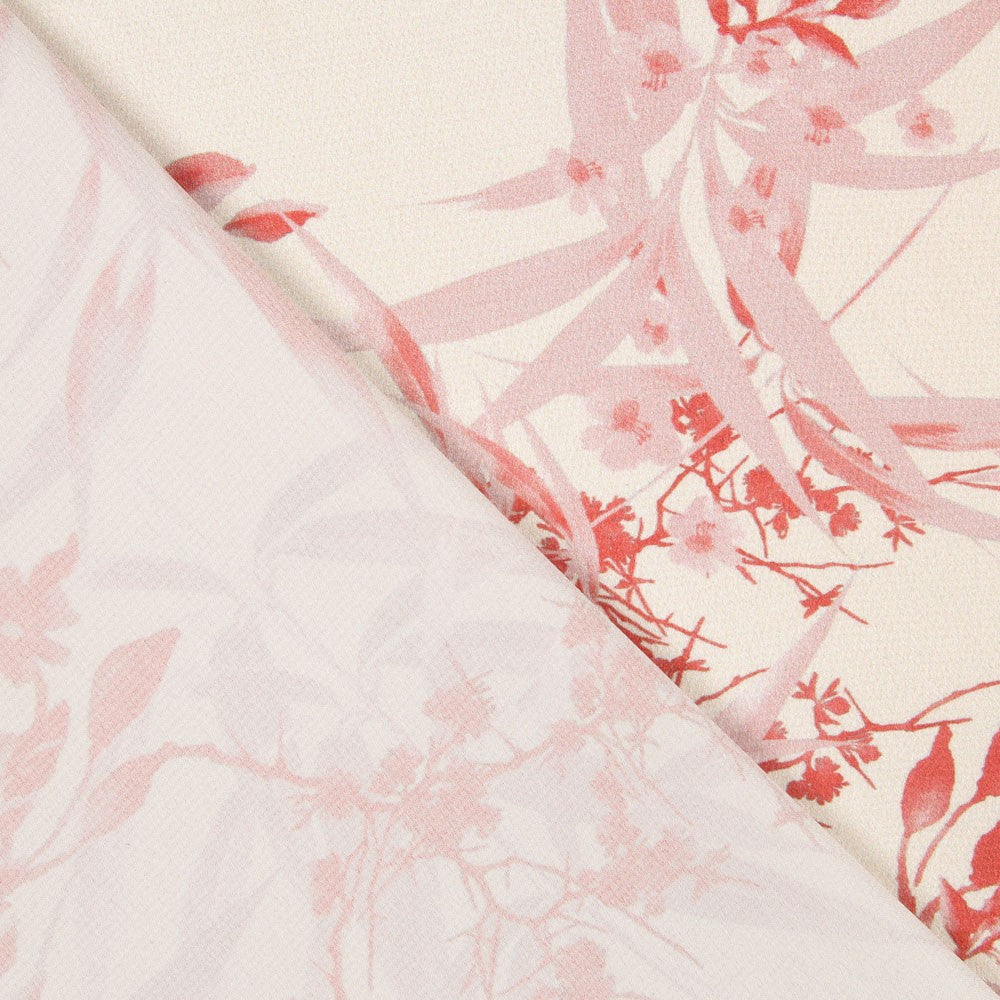 Polyester Satiné Kimono Écru - Ribes y Casals