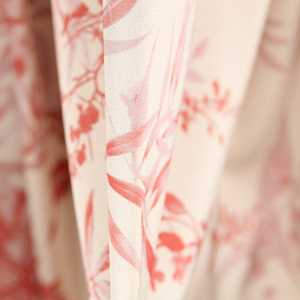 Polyester Satiné Kimono Écru - Ribes y Casals