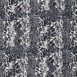 Satin Polyester Leopard Gris - Ribes y Casals