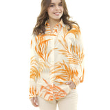 Satin Polyester Jungle Orange - Ribes y Casals