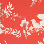 Satin Polyester Forêt Rouge - Ribes y Casals