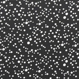 Satin Polyester à Pois Noir - Ribes y Casals