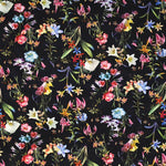 Satin Polyester Tropical Noir - Ribes y Casals
