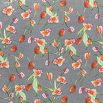 Satin Polyester Tulipe Gris - Ribes y Casals