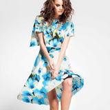 Satin Printemps Bleu - Ribes y Casals