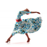 Satin Printemps Bleu - Ribes y Casals