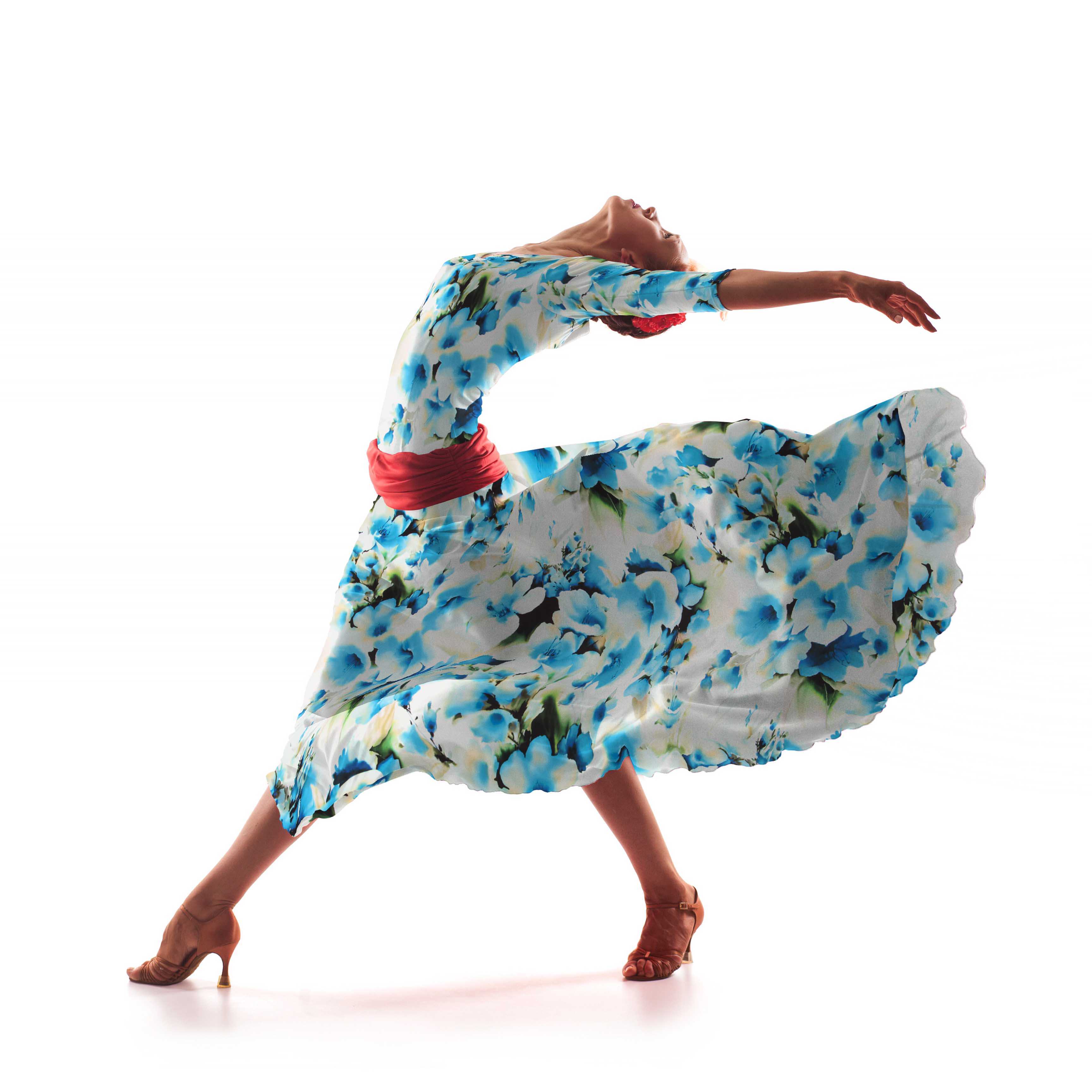 Satin Printemps Bleu - Ribes y Casals